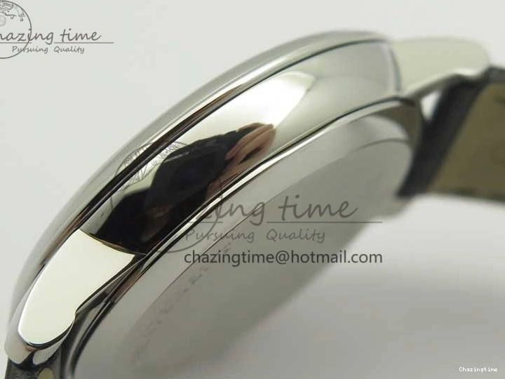 0413 De Ville Prestige Small Second TWF 1:1 Best Edition Black Dial on Black Leather Strap MIYOTA Resilient 8037